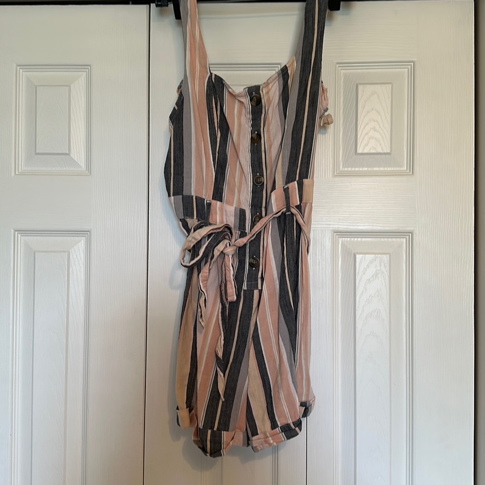 Striped Romper